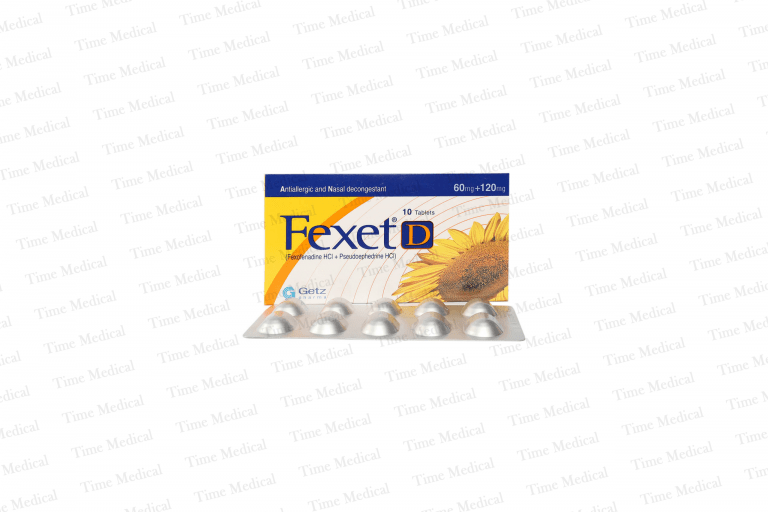 Fexet D Tablets Mg Time Medical