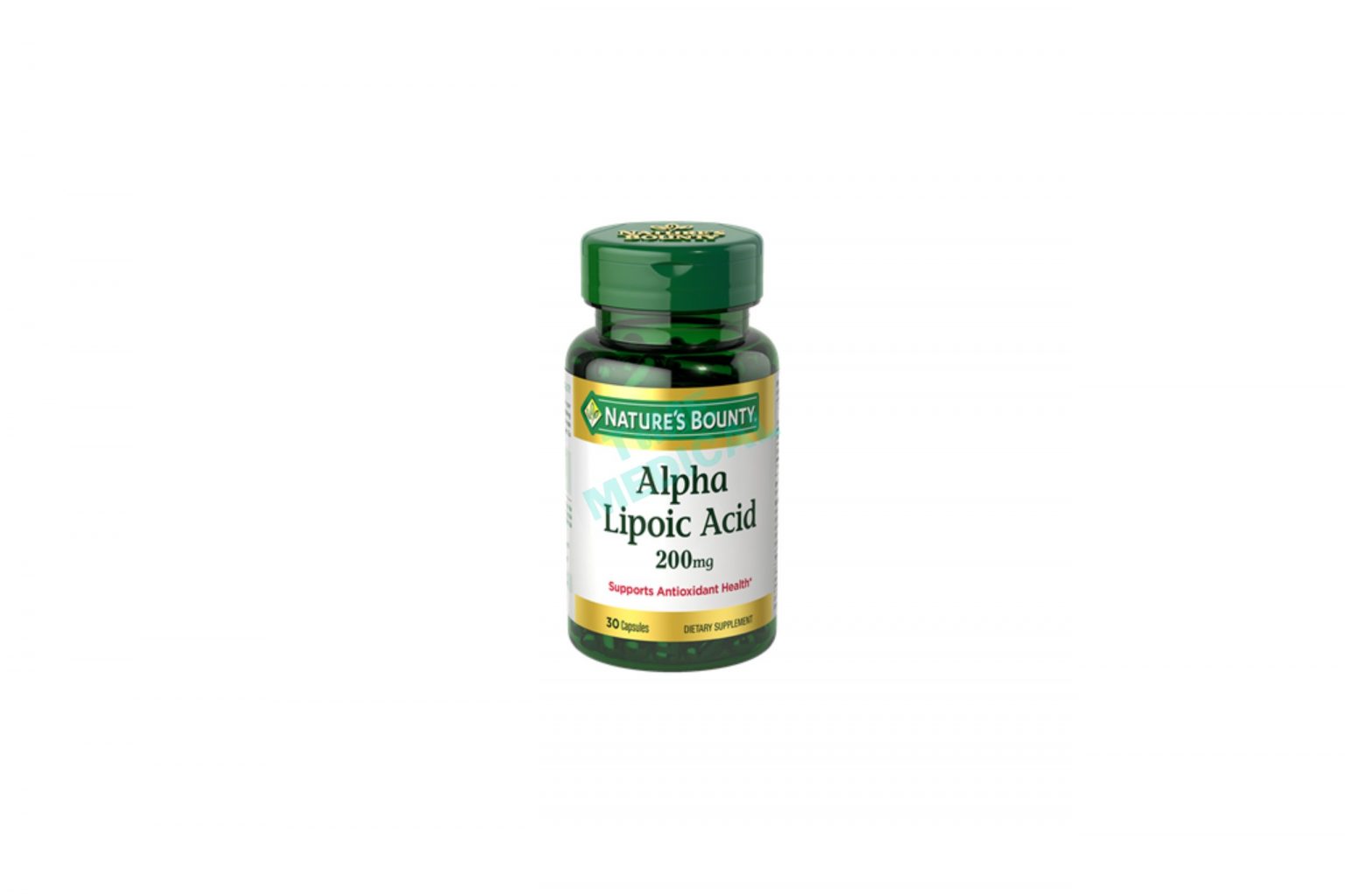 Nature S Bounty Alpha Lipoic Acid 200mg 30 S Time Medical