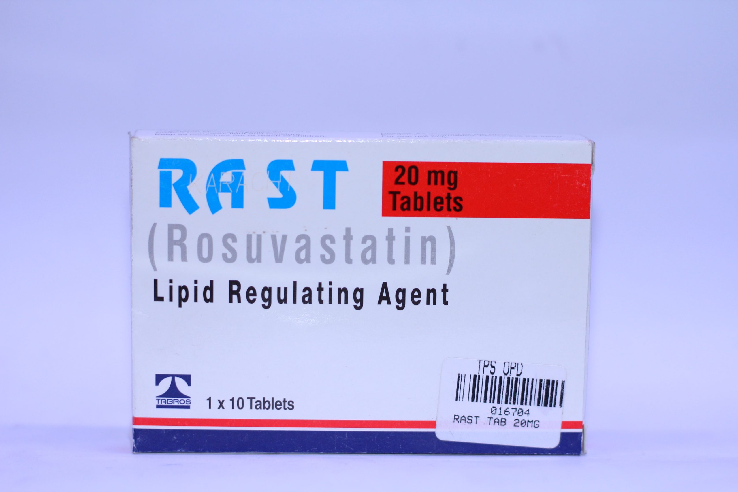 Rast 20mg Tablets Time Medical