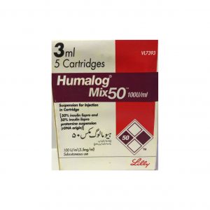 Humalog Refill 50Mix Cartridges