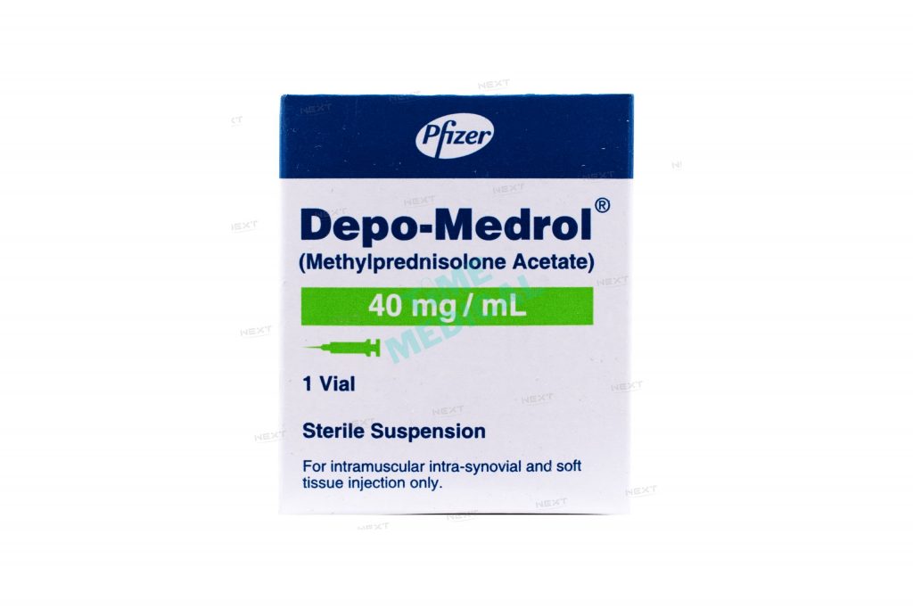 Depo Medrol 40mg Injection 1ml Time Medical 7180