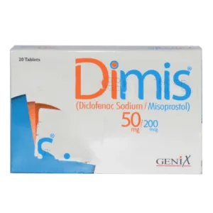 Dimis 50mg Tablets