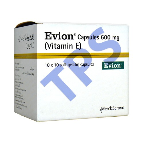 Evion 600mg Capsules - Time Medical