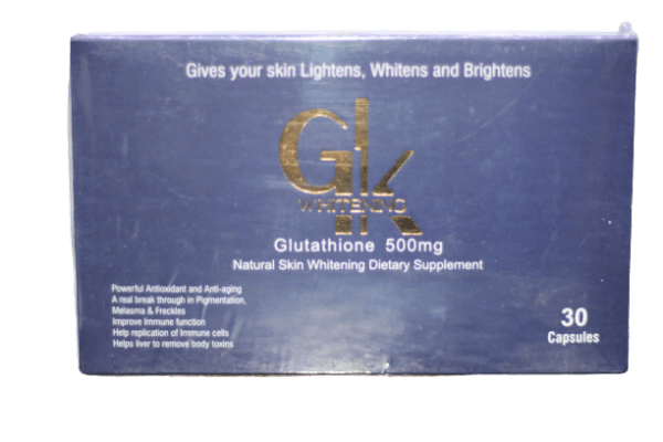 GK Whitening 500mg Capsules