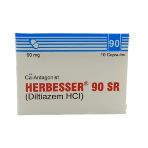 Herbesser SR 90mg Capsules