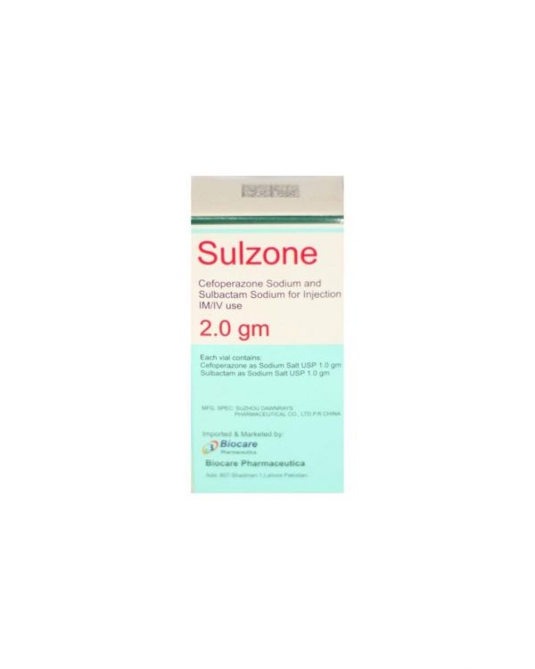 SULZONE INJ 2.0GM IV/IM