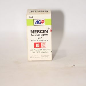 Nebcin Injection 80mg