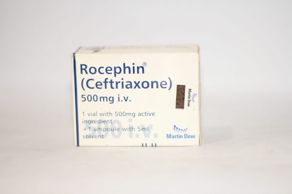 Rocephin 500mg 1Vial IV Inj