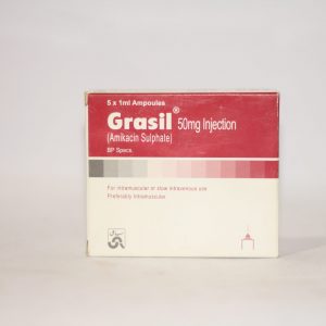 Grasil 50mg 5 Amp 1ml Inj