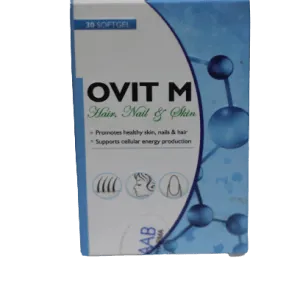 Ovit M Hair & Nail Skin Softgel