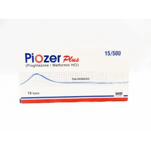 Piozer Plus 15/500mg Tablets