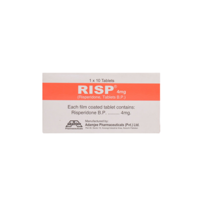 Risp 4mg Tablets - Time Medical