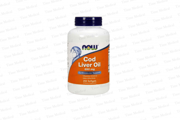 NOW COD LIVER OIL 650 MG