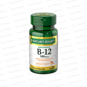 Nature’s Bounty VIT B-12 500MG 100CT