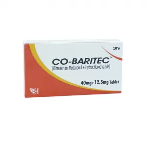 Co-Baritec 40/12.5mg Tablets