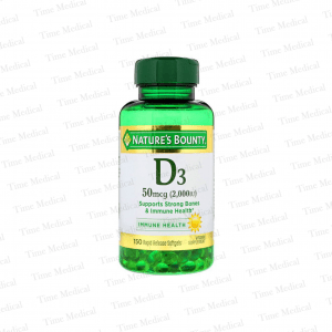 Nature’s Bounty VIT D-3 50MG 150CT