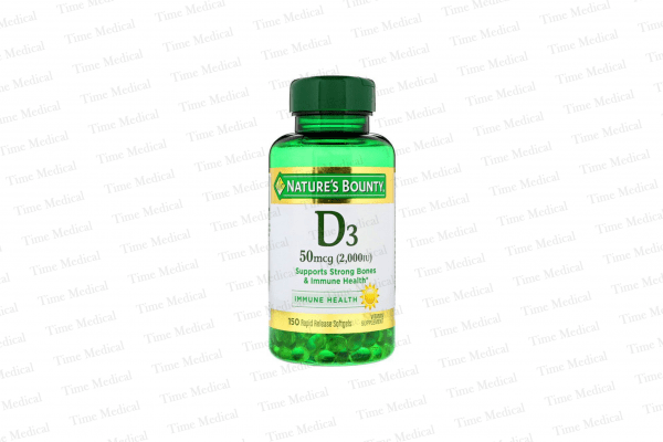 Nature’s Bounty VIT D-3 50MG 150CT