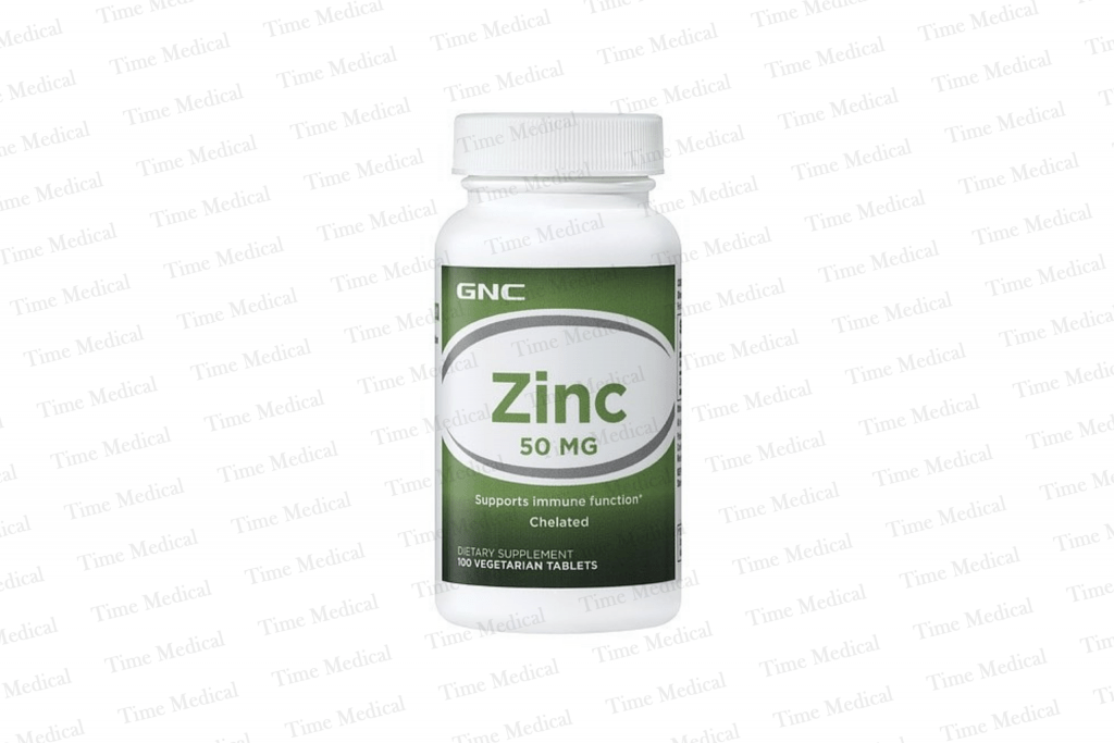 GNC Zinc 50mg - Time Medical