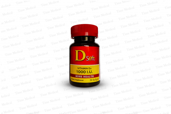 Dsoft Softgel Capsule 1000I.U