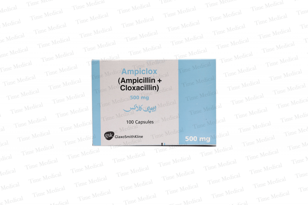 Ampiclox Capsules 500mg Time Medical