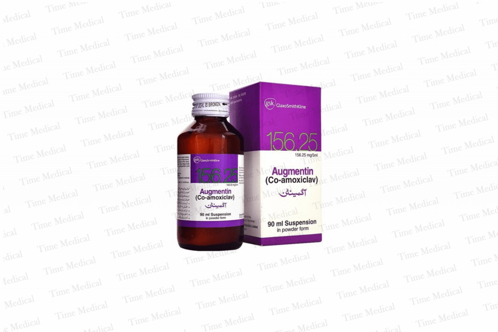 Augmentin Suspension 156.25mg 90ml - Time Medical