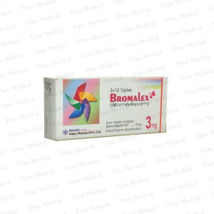 Bromalex Tablets 3mg