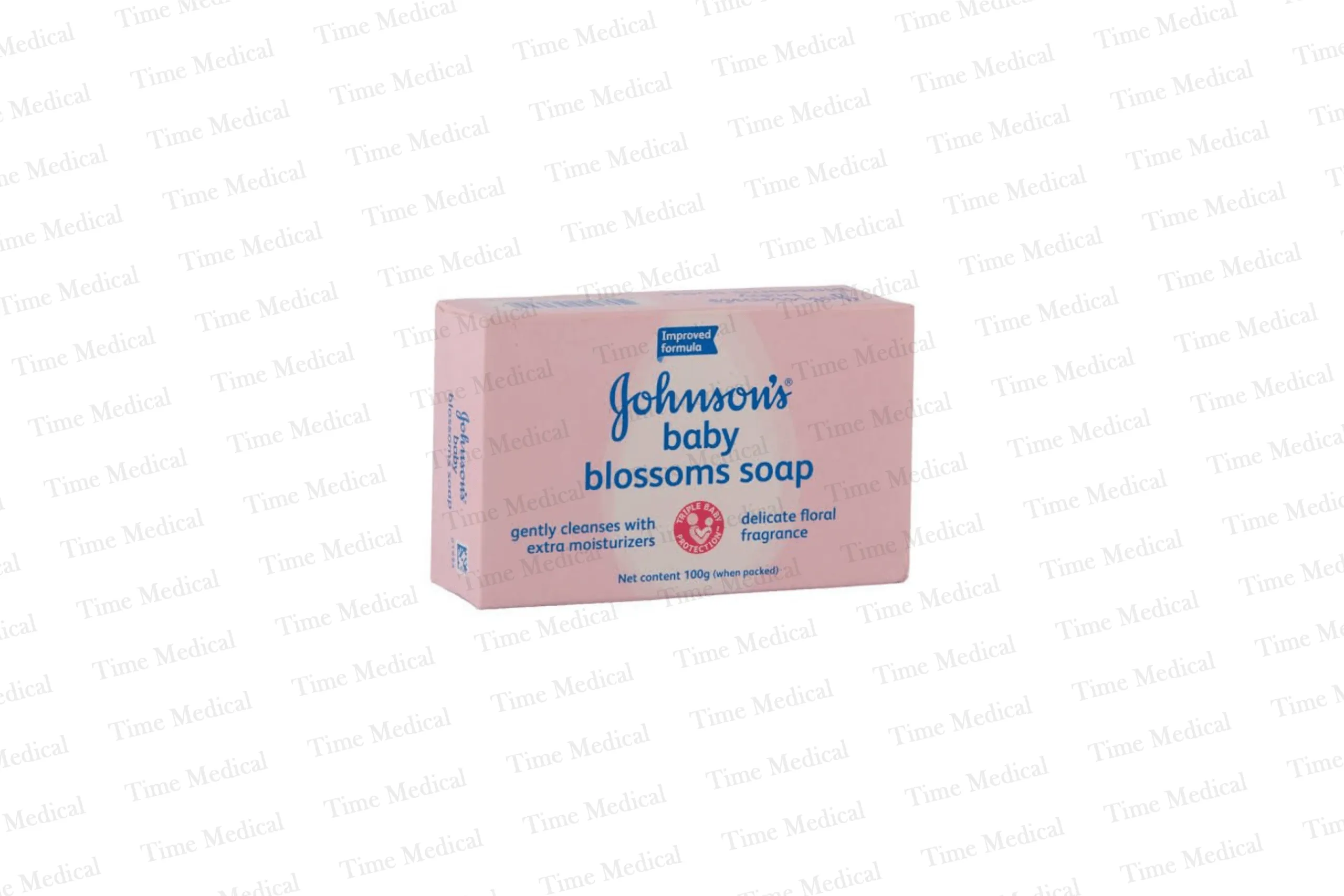 Johnsons Baby Soap Blossoms 100GM Johnsons Baby Soap Blossoms 100GM
