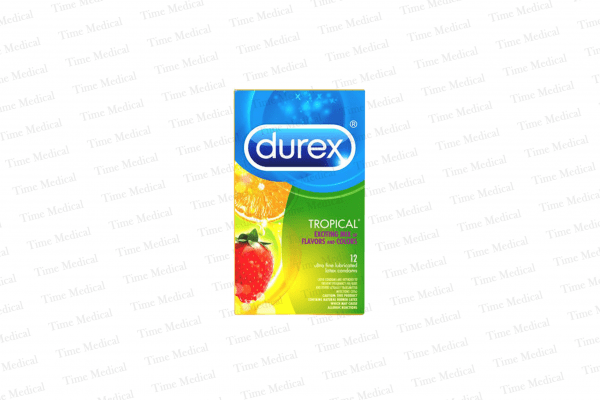 Durex Tropical Flavors Flavored Condoms 12s