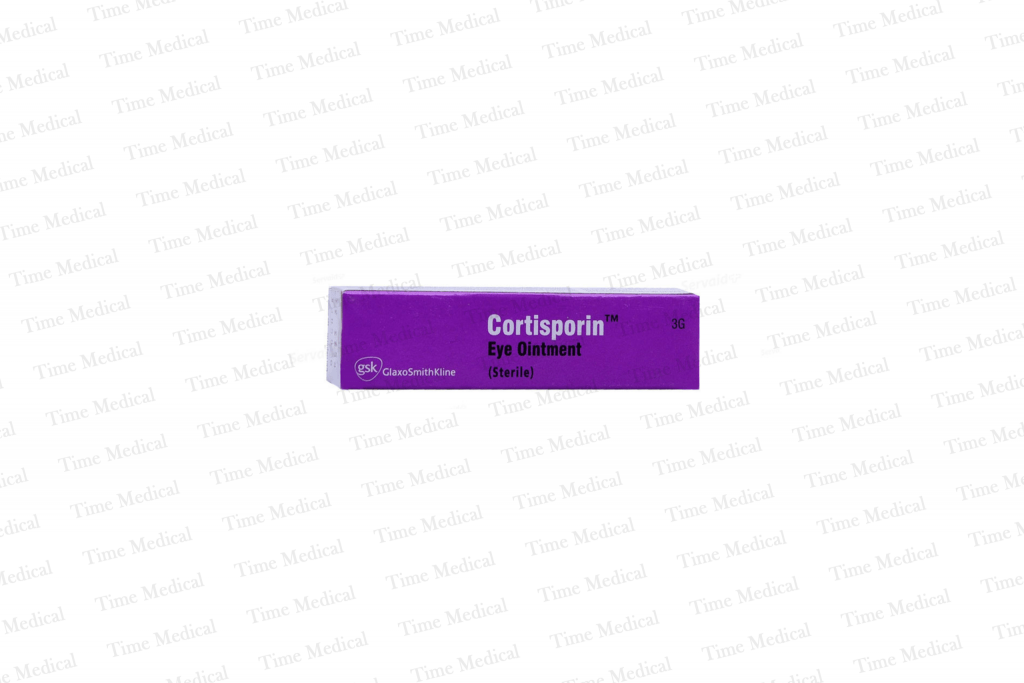 Cortisporin Eye Oint 3 gm Time Medical