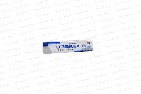 Eczemus Oint 0.03 % 10 gm