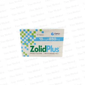 Zolid Plus Tablet 15/850mg
