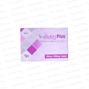 S-Gliptin Plus 50mg+1000mg Tablets