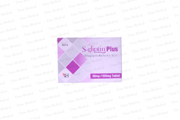 S-Gliptin Plus 50mg+1000mg Tablets