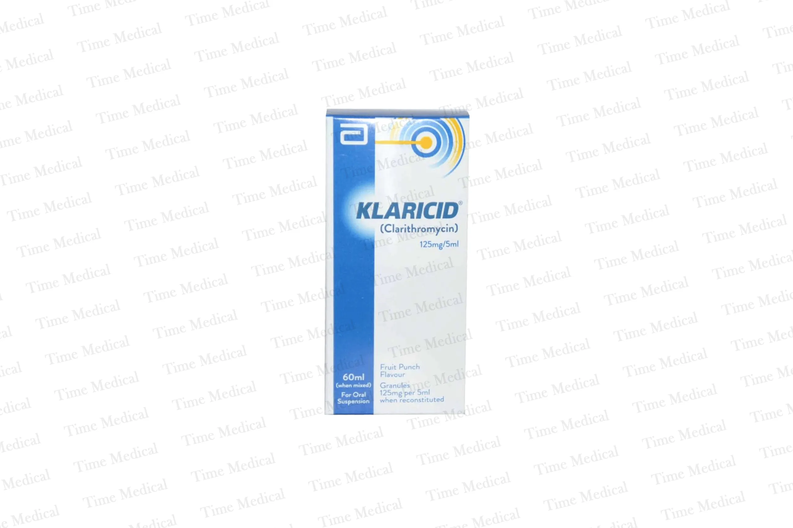 Klaricid Suspension 125mg/5ml 60ml Klaricid Suspension 125mg/5ml 60ml