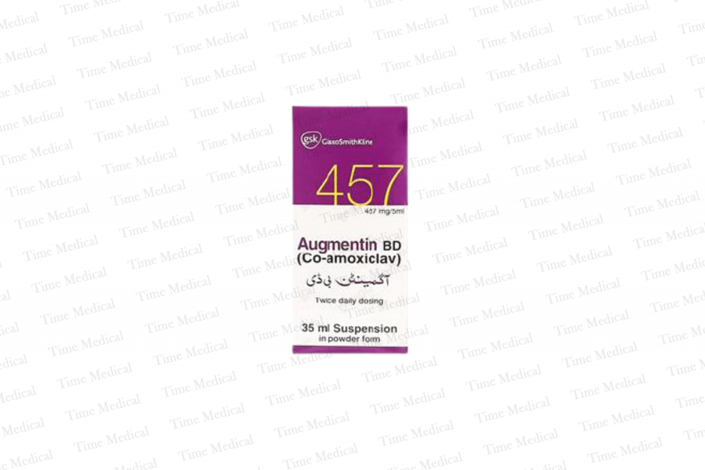 Augmentin B/D Suspension 457mg/5ml 70ml - Time Medical