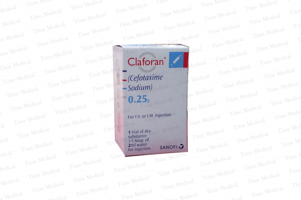 Claforan 0.25g 1Vial Inj