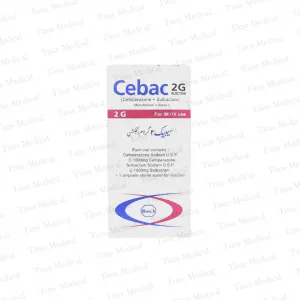 Cebac Inj 2 GM 1 Vial