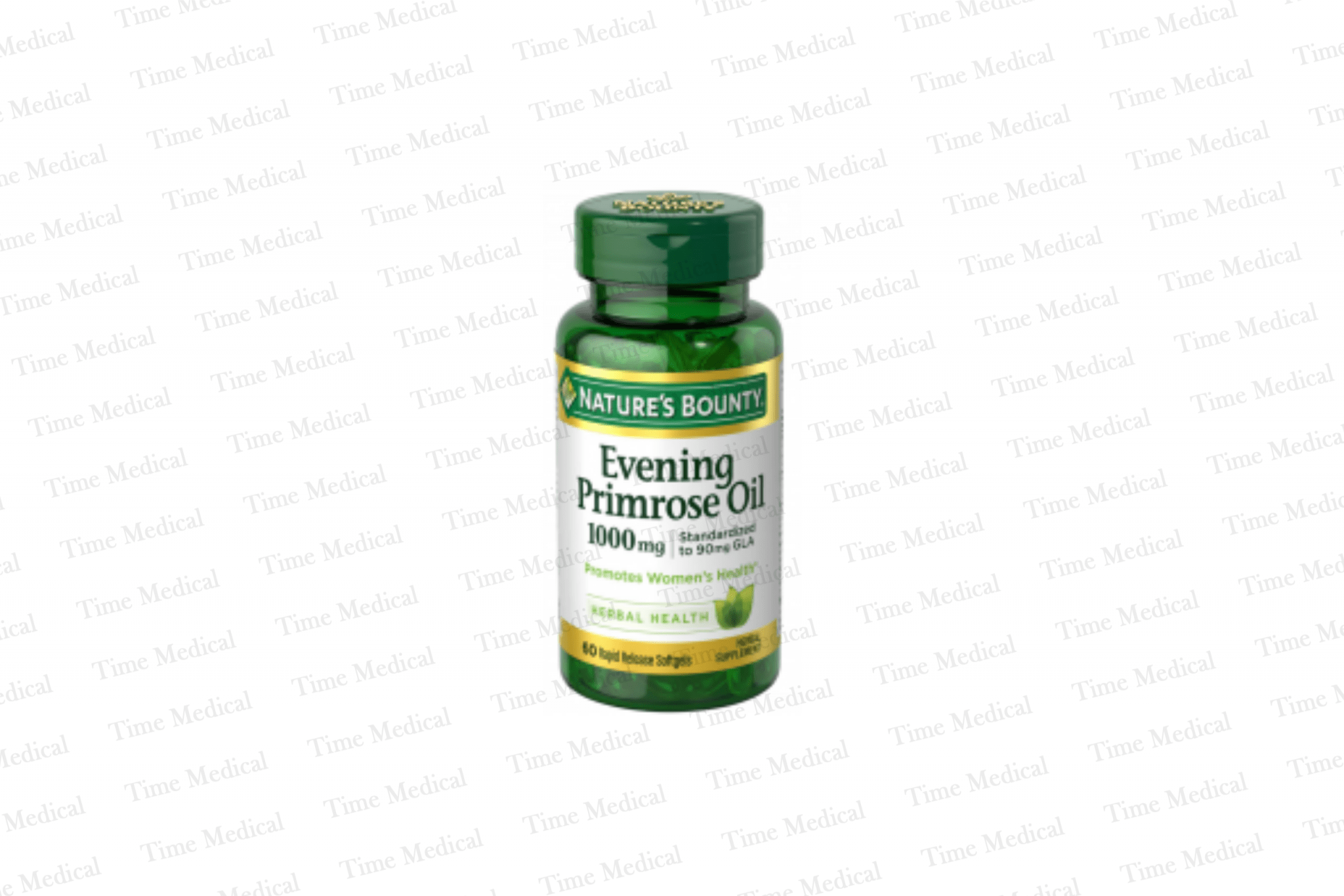 Nature's Bounty EVENING PRIMROSE OIL 1000 mg 60's Time Medical