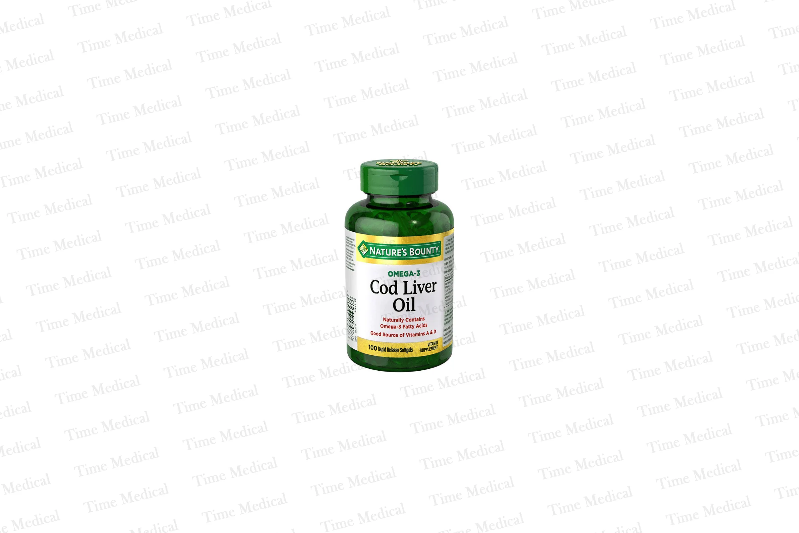 Nature’s Bounty COD Liver Oil Cap 100s Nature’s Bounty COD Liver Oil Cap 100s