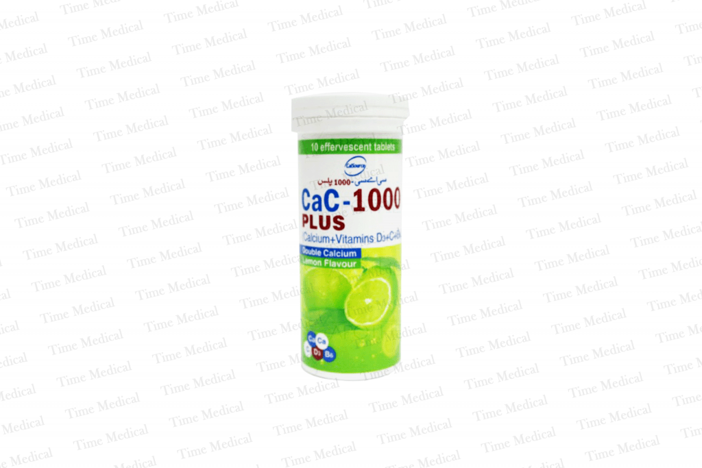 Cac 1000 Plus Tablets Lemon 10s Time Medical