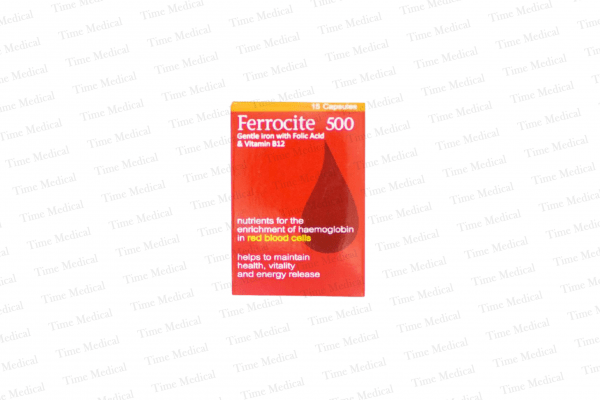 Ferrocite 500mg Capsules 30s