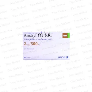 Amaryl M S.R 2/500mg Tablets