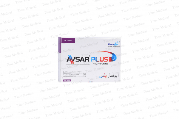 Avsar Plus Tablet 160/10/25mg