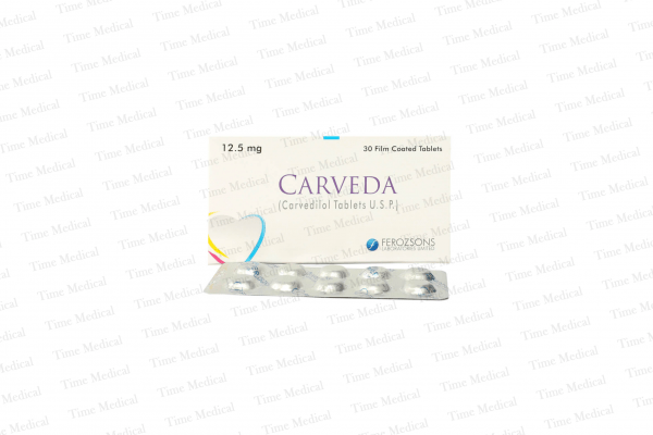 Carveda 12.5mg Tablets