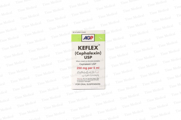 Keflex Suspension 250mg 5ml 60ml Time Medical   T P S 2021 07 09T184407.453 600x400 