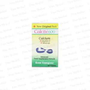 Calcite 600mg Tablets 30s