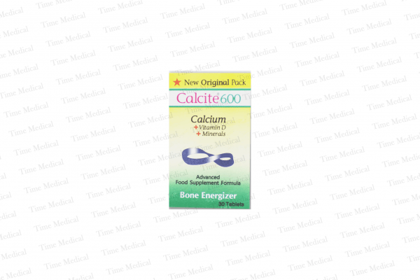 Calcite 600mg Tablets 30s