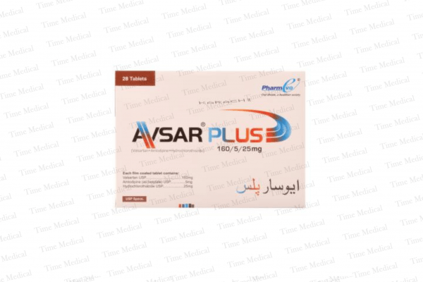 Avsar Plus Tablet 160/5/25mg