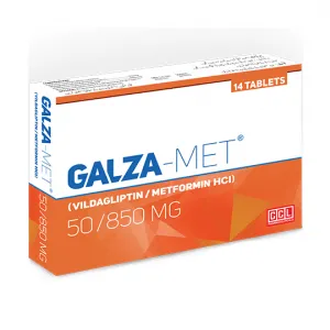 Galza Met 50/850Mg Tablets