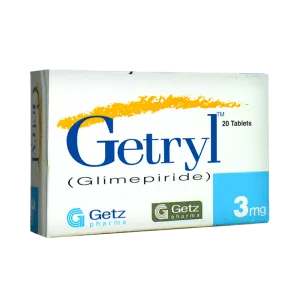 Getryl 3mg Tablets